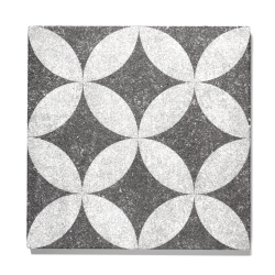 GeoProArte® Flowers 60x60x4cm Dark Grey Flower