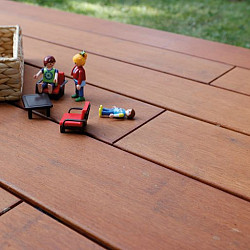 Terrasplank Thermo Bamboe Samba | TGV-clipprofielen gegroefd/glad 18x139mm | 225cm