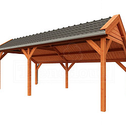 Kapschuur de Deel 6800x3400x3000mm (bxdxh)