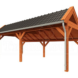 Kapschuur de Stee 7300x3600x3350mm (bxdxh)