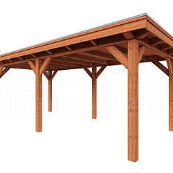 Buitenverblijf Florence 6500x3600x2600mm (bxdxh)