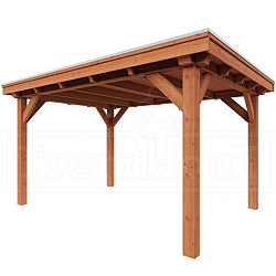 Buitenverblijf Siena 4150x3500x2500mm (bxdxh)