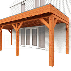 Aanbouwveranda Ancona 7350x3300x2600mm (bxdxh)