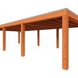 Buitenverblijf Palermo XXL 10950x5050x2480mm (bxdxh)