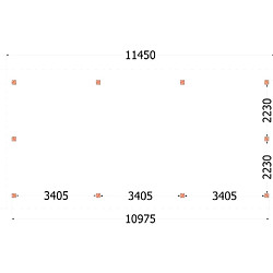 Kapschuur de Hofstee XXL 11450x5950x4600mm (bxdxh)