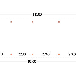 Buitenverblijf Zadeldak XL 11100x4400x4250mm (bxdxh)