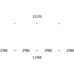 Buitenverblijf Zadeldak XL 12170x4400x4250mm (bxdxh)