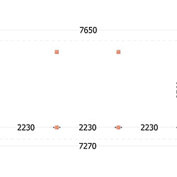 Buitenverblijf Zadeldak XL 7650x3800x3950mm (bxdxh)