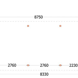 Kapschuur de Hoeve XL 8750x4400x3750mm (bxdxh) rechts