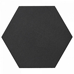 Soft Comfort Zeskanttegel 60/52,5x30x4cm Nero