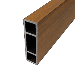 WEO® Zonweringselement Brise Soleil 42x145mm | Teak | 390cm | E-klasse