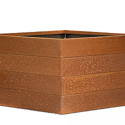 Plantenbak Modulair Corten 120x120x70cm