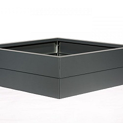 Plantenbak Modulair Antraciet 270x270x28cm