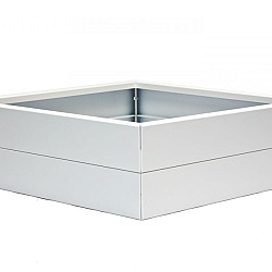 Plantenbak Modulair Wit 210x210x28cm