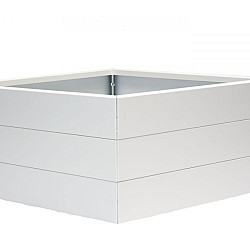 Plantenbak Modulair Wit 150x150x42cm