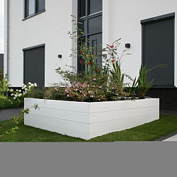 Plantenbak Modulair Wit 270x150x56cm