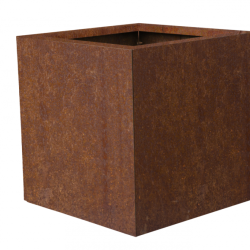 Plantenbak Vlak Corten 60x60x60cm