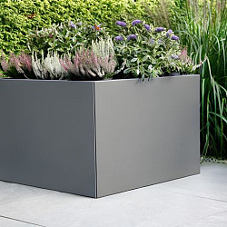 Plantenbak Vlak Antraciet 210x120x40cm