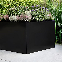 Plantenbak Vlak Grafietzwart 150x30x60cm