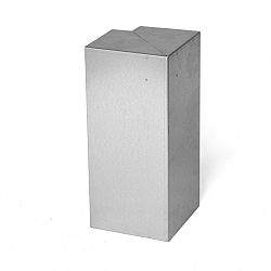 Overzetstuk muurelement Hoek - 20x45x15.8cm Verzinkt