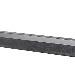 U-profiel Verzinkt Staal gelijkzijdig opsluitband 6cm 220x4.6x4.6x6.4cm