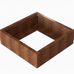 Plantenbak Module+ Corten 90x90x28cm