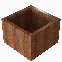 Plantenbak Module+ Corten 60x60x42cm