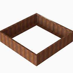 Plantenbak Module+ 180x180x42cm Corten