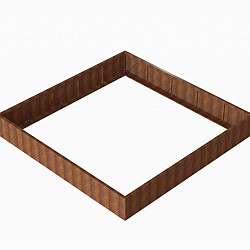 Plantenbak Module+ Corten 300x300x42cm
