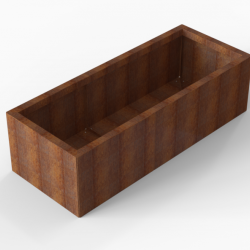 Plantenbak Module+ 60x150x42cm Corten