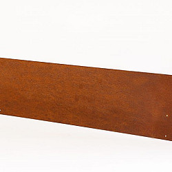Kantopsluiting Single (flg) 300x16.5cm Corten