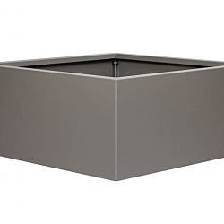 Plantenbak Vlak - 90x90x40cm Taupe