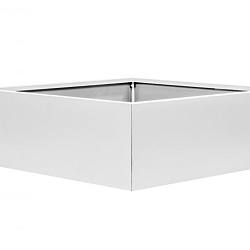 Plantenbak Vlak Wit 120x120x60cm