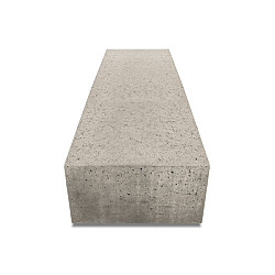Artistone Oud Hollands zitelement recht 100x60x40cm Greige