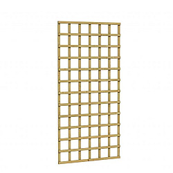 Vuren Trellis de Luxe, 90x180cm groen geïmpregneerd