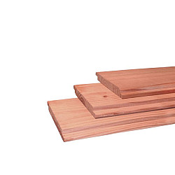 Douglas geschaafd halfhouts Rabat 4xvelling 1,8x19,5x500cm groen geïmpregneerd