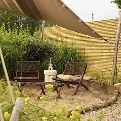 Vuren geschaafd triple profiel 2,2x14x500cm groen geïmpregneerd