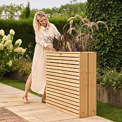 Terrasbloembak Elan Excellent douglas, 93x30x103cm onbehandeld