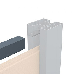 Boston Start-Topprofiel U-lijst 25x30x1750mm | RAL7016