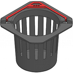 ACO Europoint vuilemmer 2,2 liter