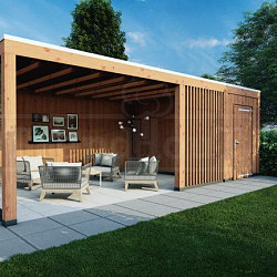 Buitenverblijf Palermo 10750x3100x2450mm (bxdxh)