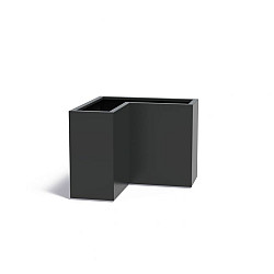 CARREZ L-vorm 1000x1000x800mm Aluminium (AFL24)