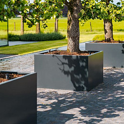 CARREZ met bodem 1000x400x600mm Aluminium (AF30.3)