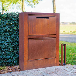 Pakketbrievenbus Corten - PACA 870x300x1250 (PPS1.2)