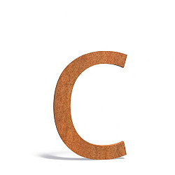 Huisletter 55x5x90mm Corten 5mm (C Corten)