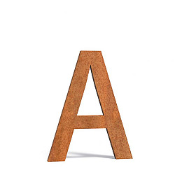 Huisletter 75x5x90mm Corten 5mm (A Corten)