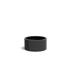 CIRCUM met wielen Ø800x400mm Aluminium (AMWL6.3)