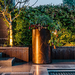 CIRCUM met bodem Ø1500x600mm Aluminium (AM2.1)