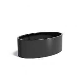 ELLIPSE met bodem 2000x1200x600mm Aluminium (AEL3)