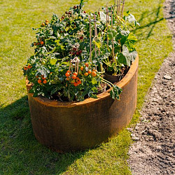 ELLIPSE zonder bodem 2000x1200x400mm Corten (CELW4)